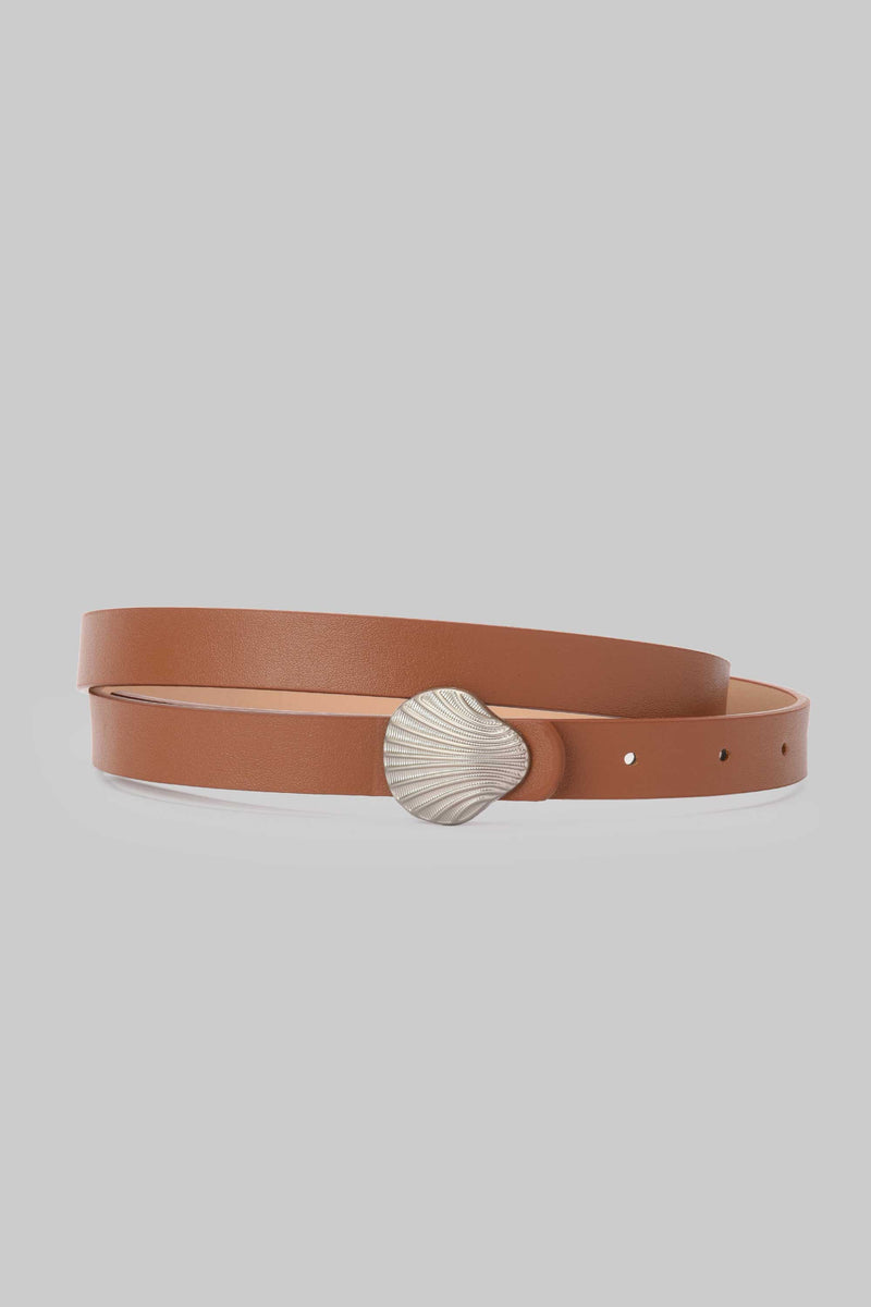 Honey Shell Buckle Belt belt CZBELT - Cizaro Jeans