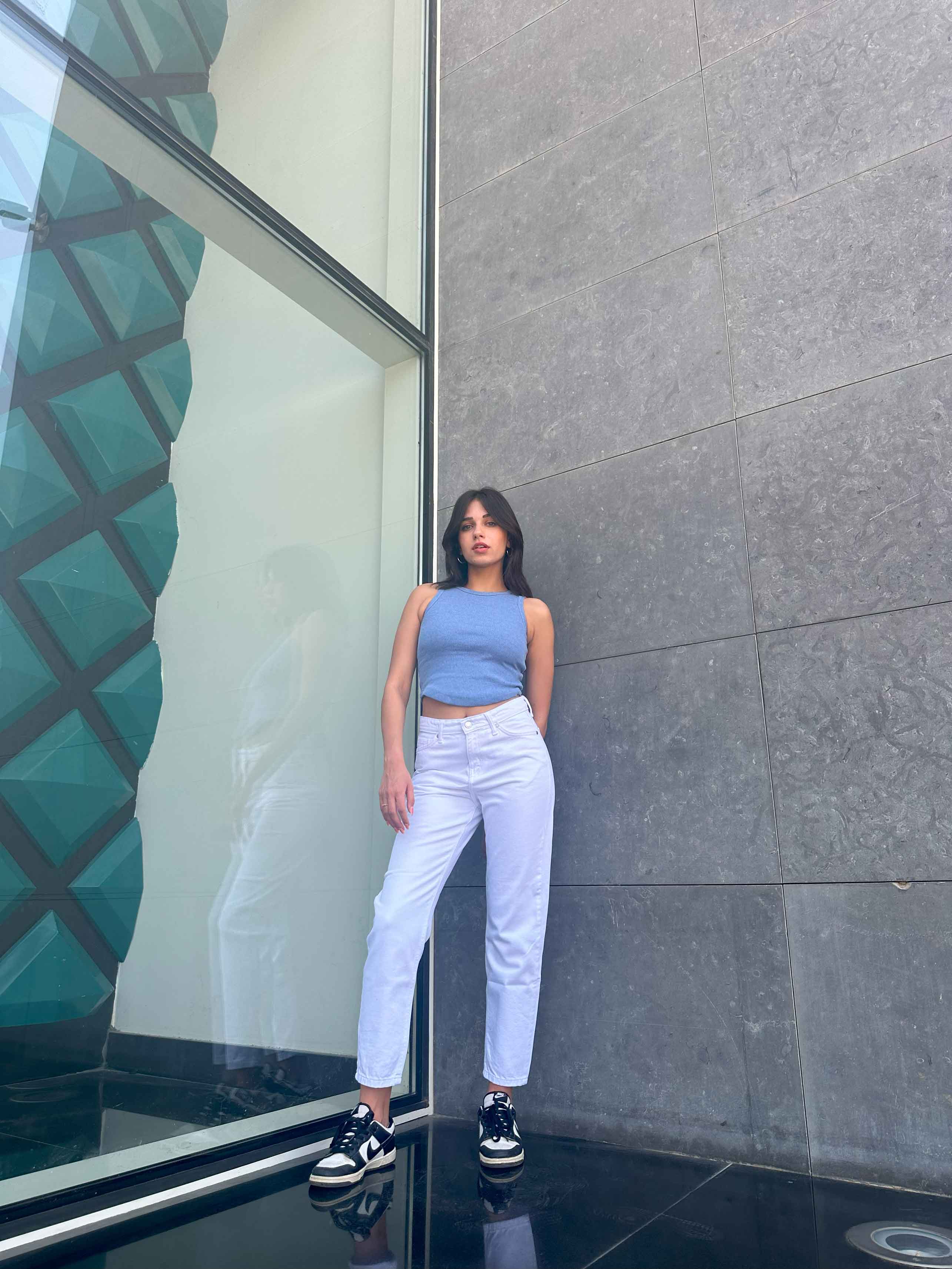 Mom Fit - White. Mom-Fit CIZARO - Cizaro Jeans