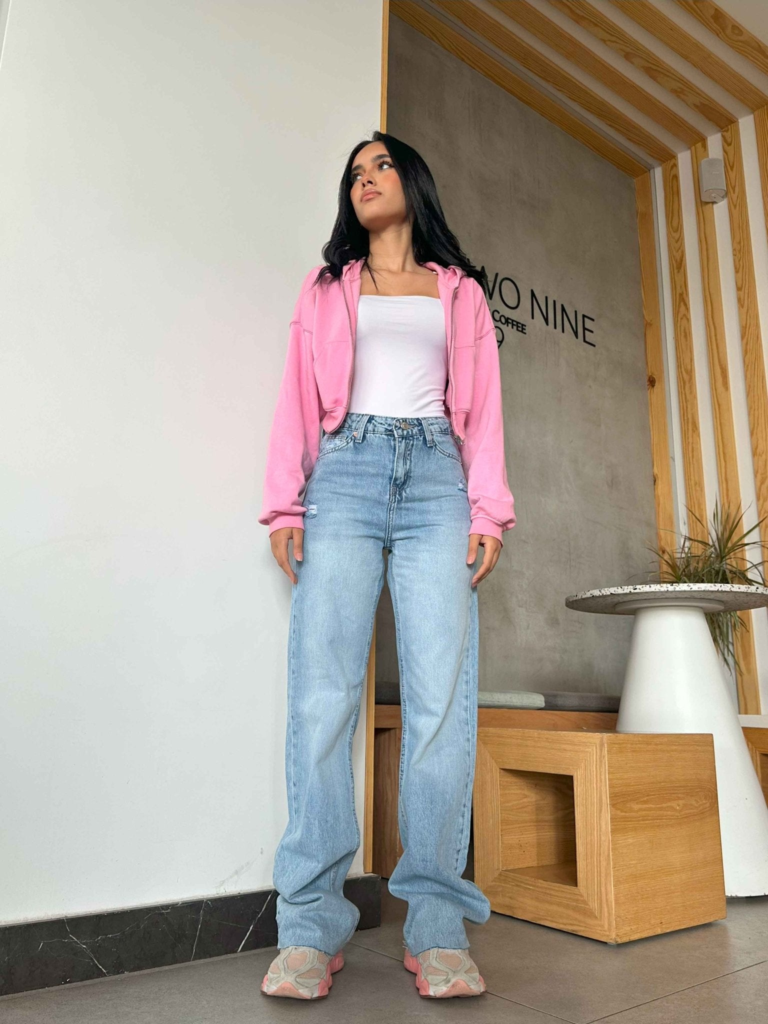 Straight Leg - Light Iced Blue Wash Jeans. Straight-Leg CIZARO - Cizaro Jeans