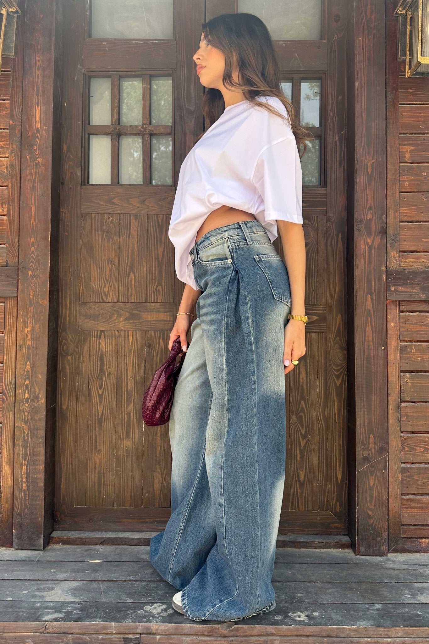 Super Baggy - Retro Blue Jeans Baggy CIZARO - Cizaro Jeans