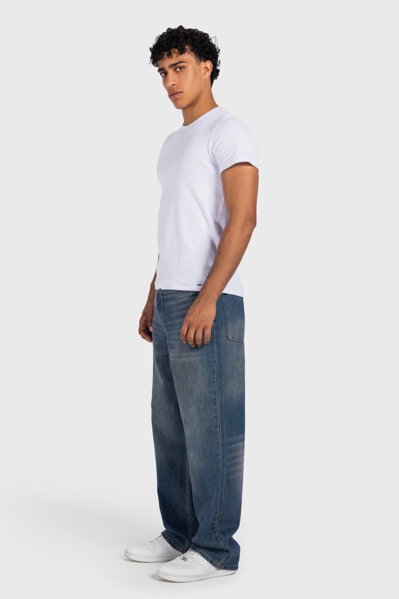 Baggy – Vintage Blue Jeans Baggy CIZARO - Cizaro Jeans