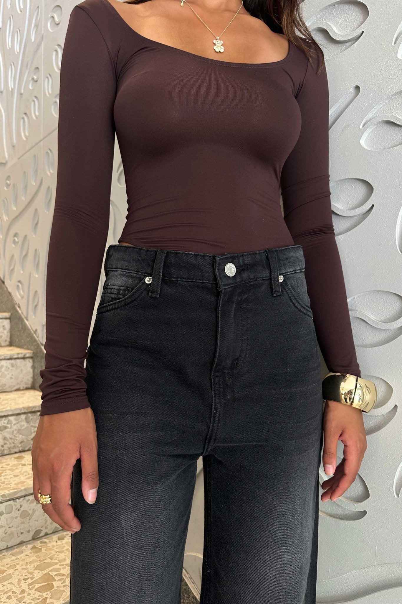 Super Baggy - Charcoal Black Jeans Baggy CIZARO - Cizaro Jeans