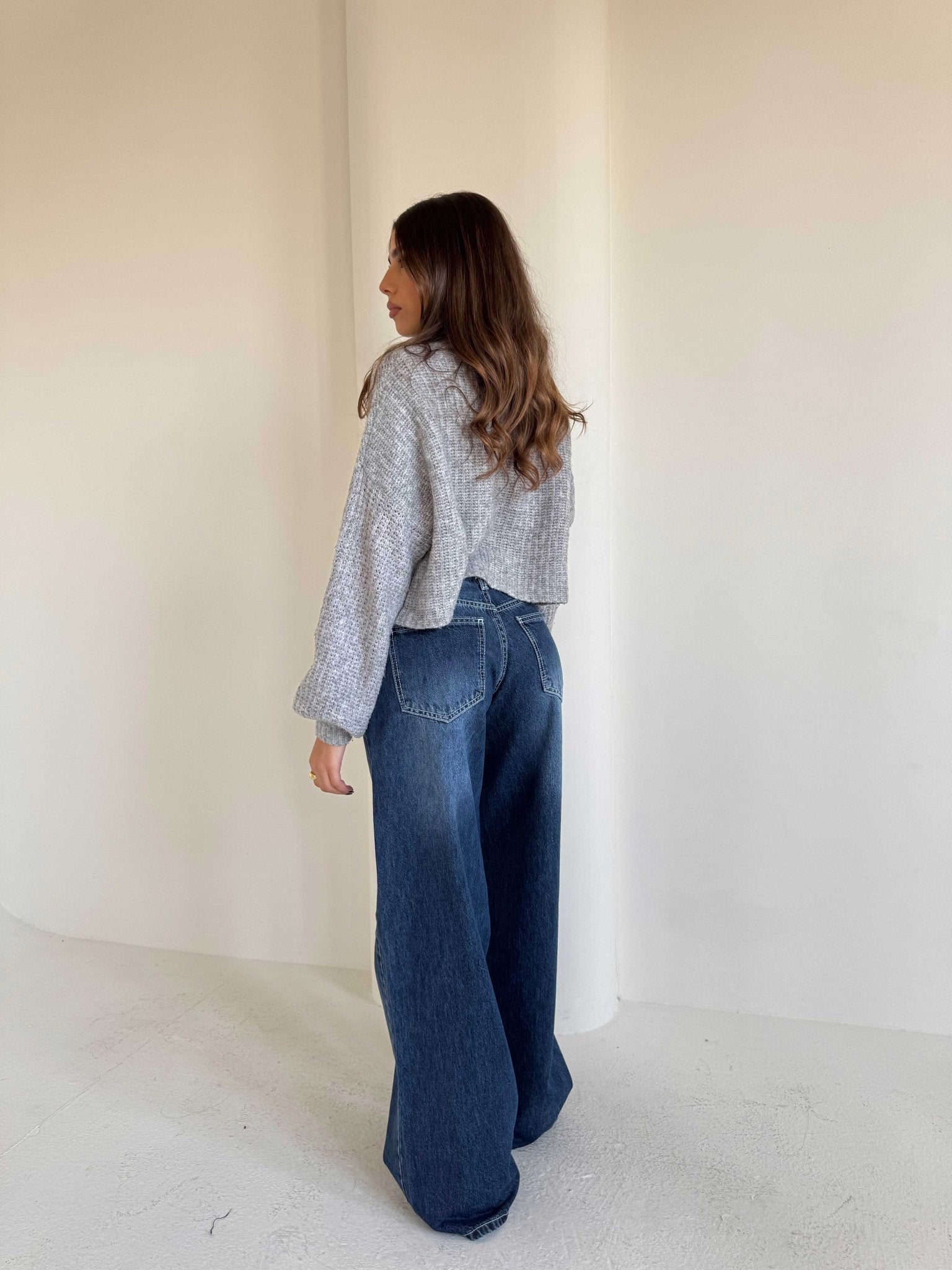 Baggy – Low Waist Ocean Blue Jeans baggy CIZARO - Cizaro Jeans