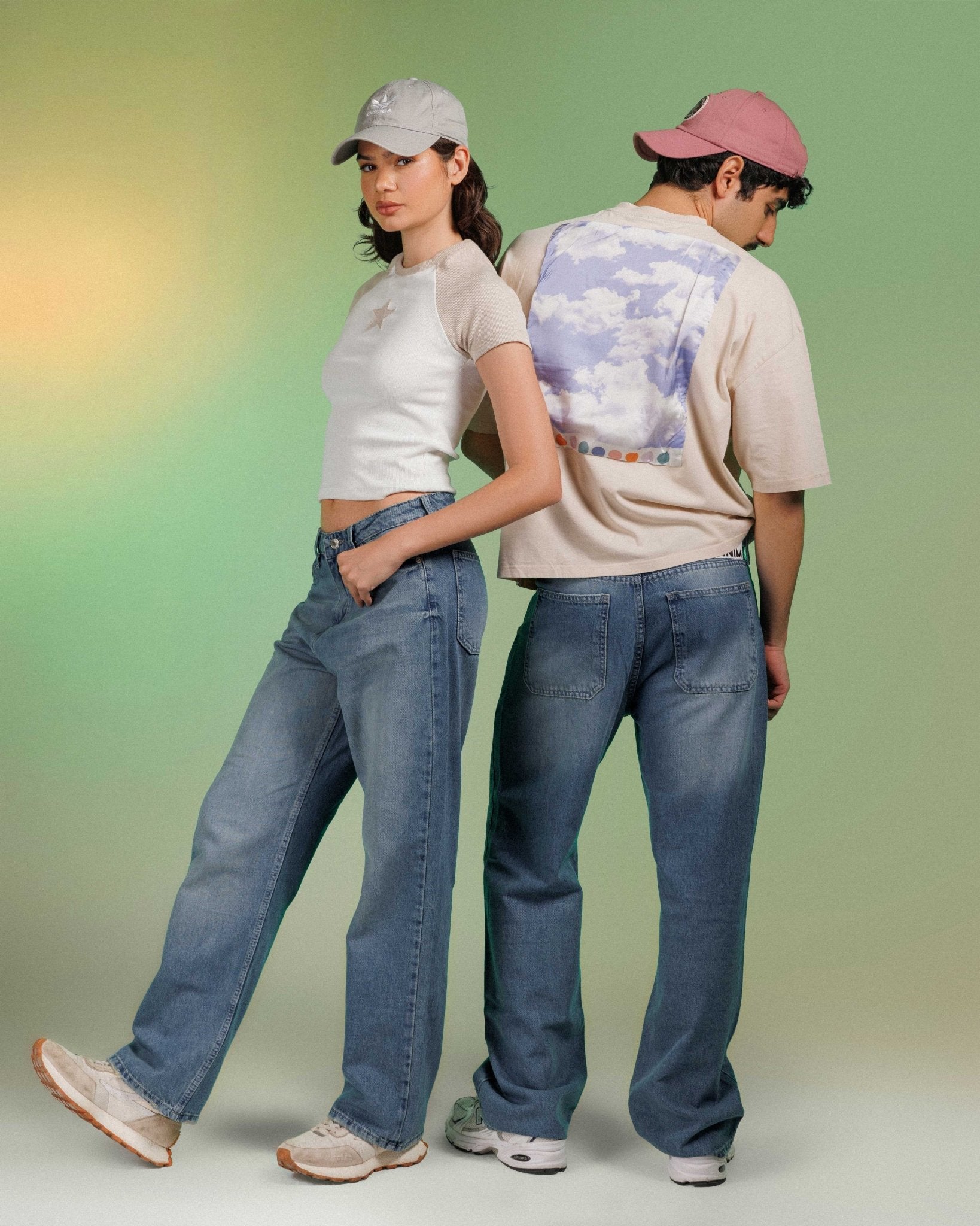 Unisex | Wide Leg - Midight Blue Jeans Wide-Leg CIZARO - Cizaro Jeans