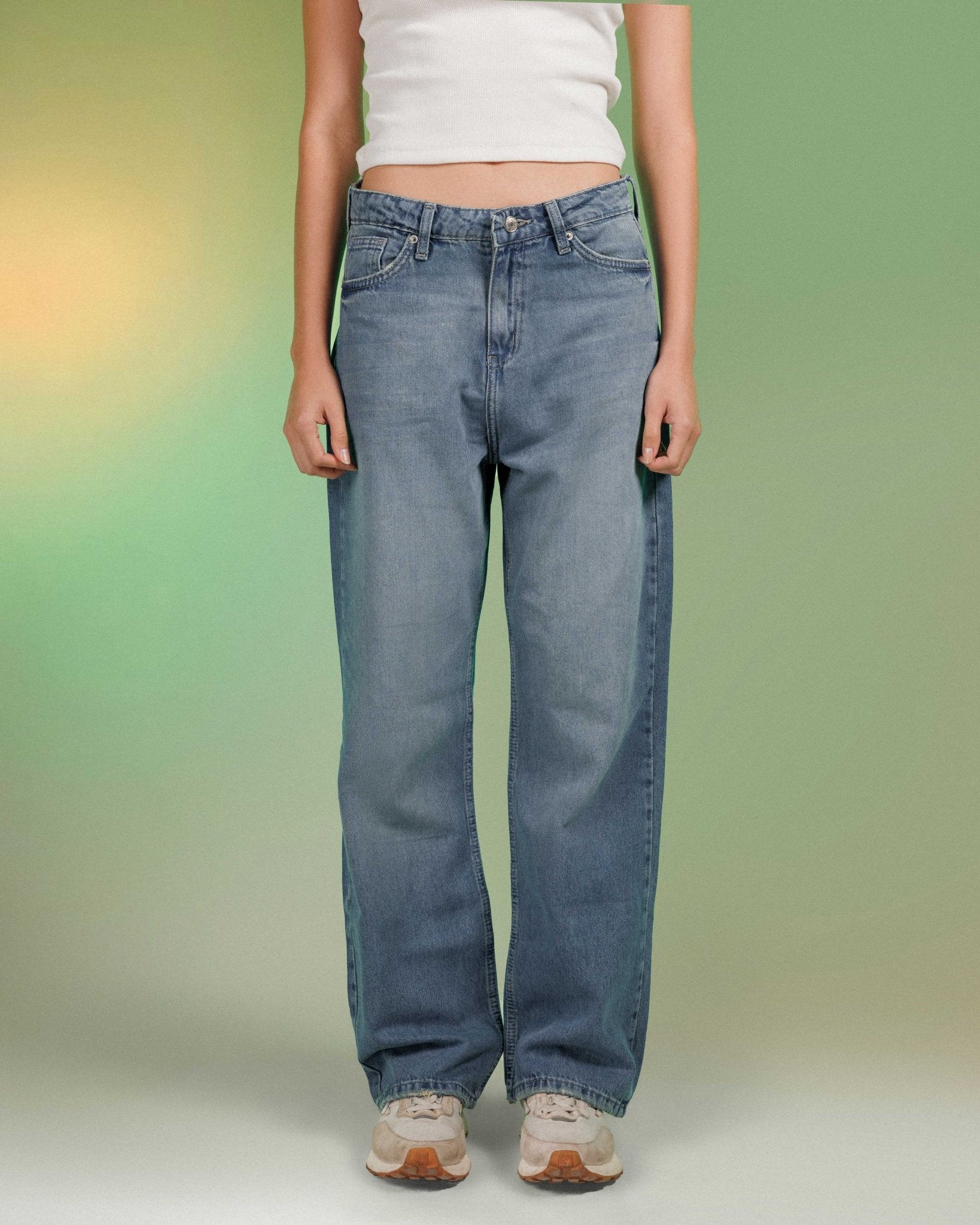 Unisex | Wide Leg - Midight Blue Jeans Wide-Leg CIZARO - Cizaro Jeans