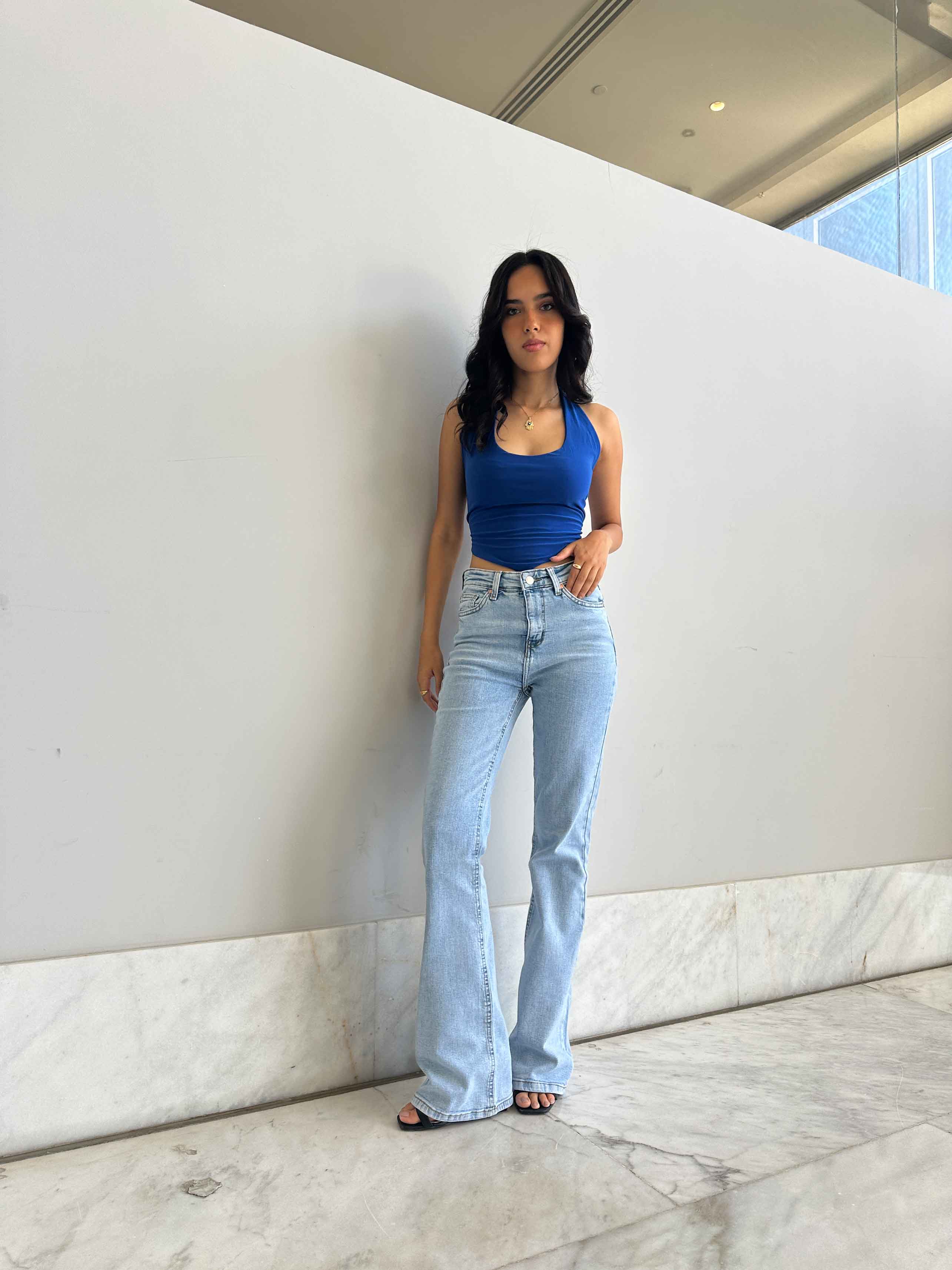 Flared - Light Iced Blue. Flare CIZARO - Cizaro Jeans