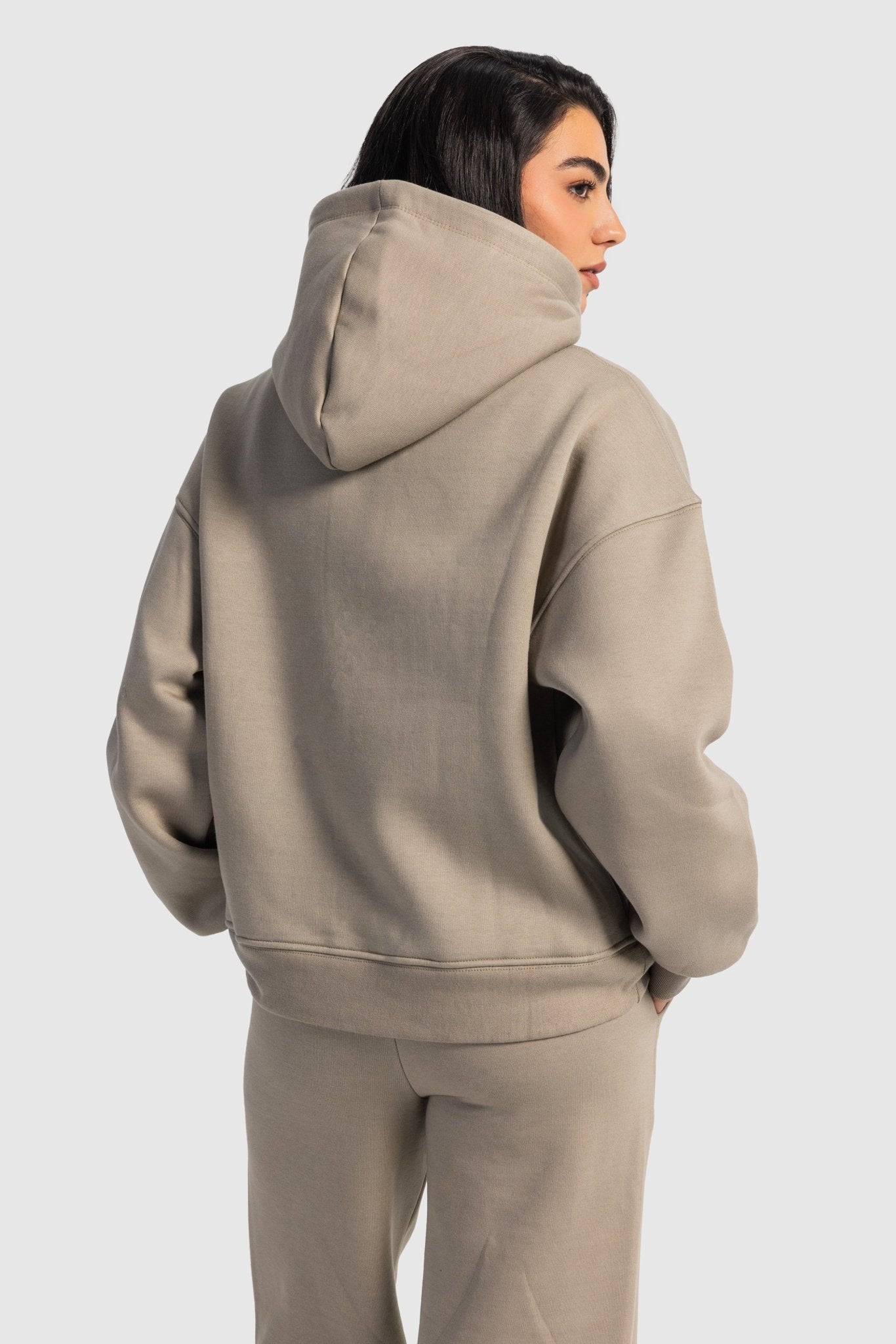 Oversized Hoodie – Olive Hoodie CIZARO - Cizaro Jeans