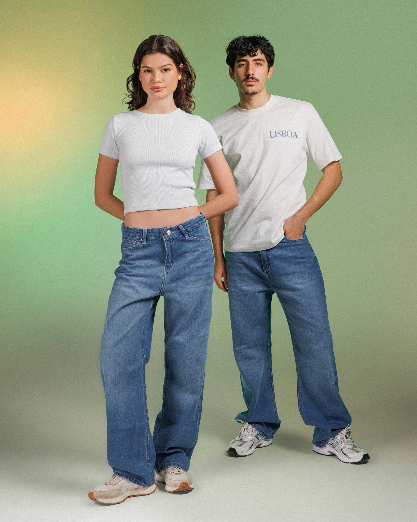 Unisex | Wide Leg - Real Blue Jeans Mom-Fit CIZARO - Cizaro Jeans