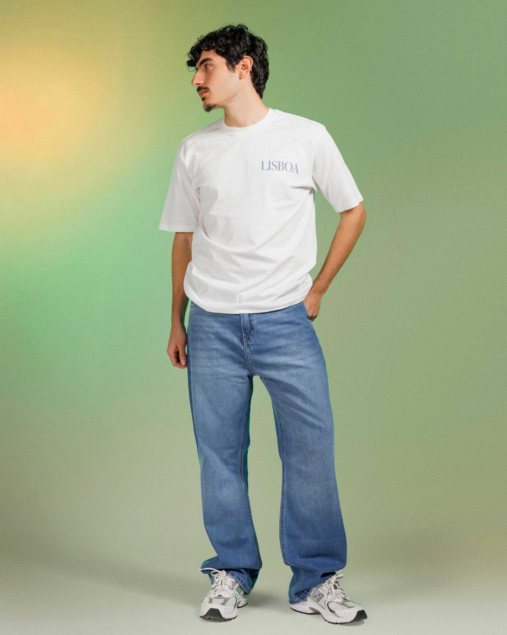 Unisex | Wide Leg - Real Blue Jeans Mom-Fit CIZARO - Cizaro Jeans