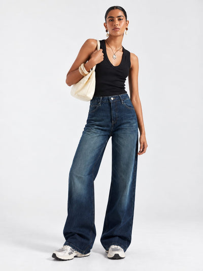 Baggy High-Waist Baggy CIZARO - Cizaro Jeans
