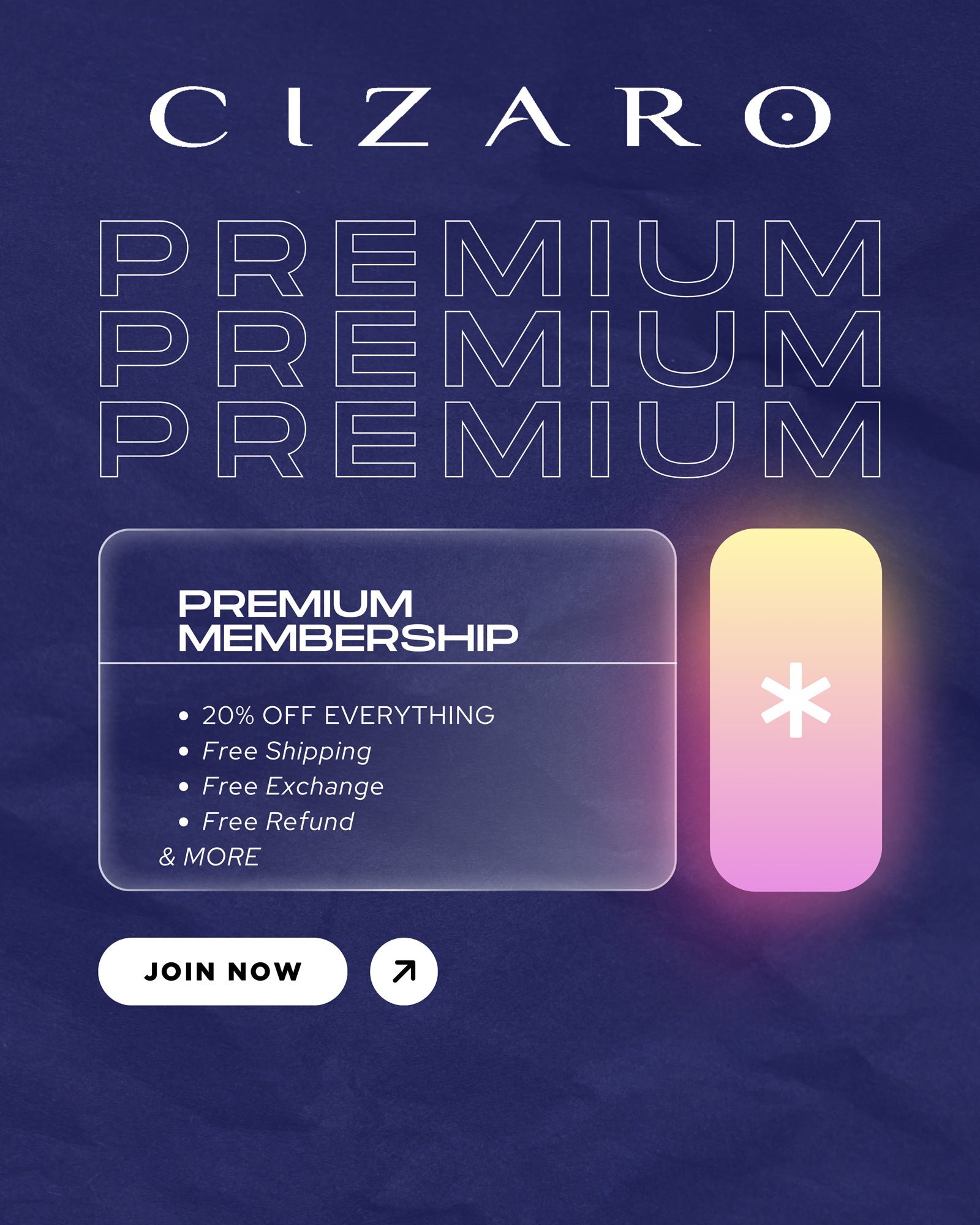 Premium Membership Cizaro - Cizaro Jeans
