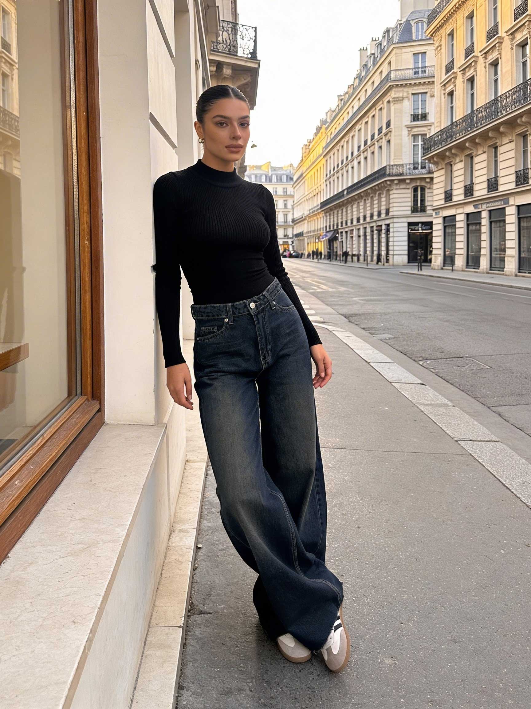 Super Baggy High Waist â Deep Vintage Blue Jeans