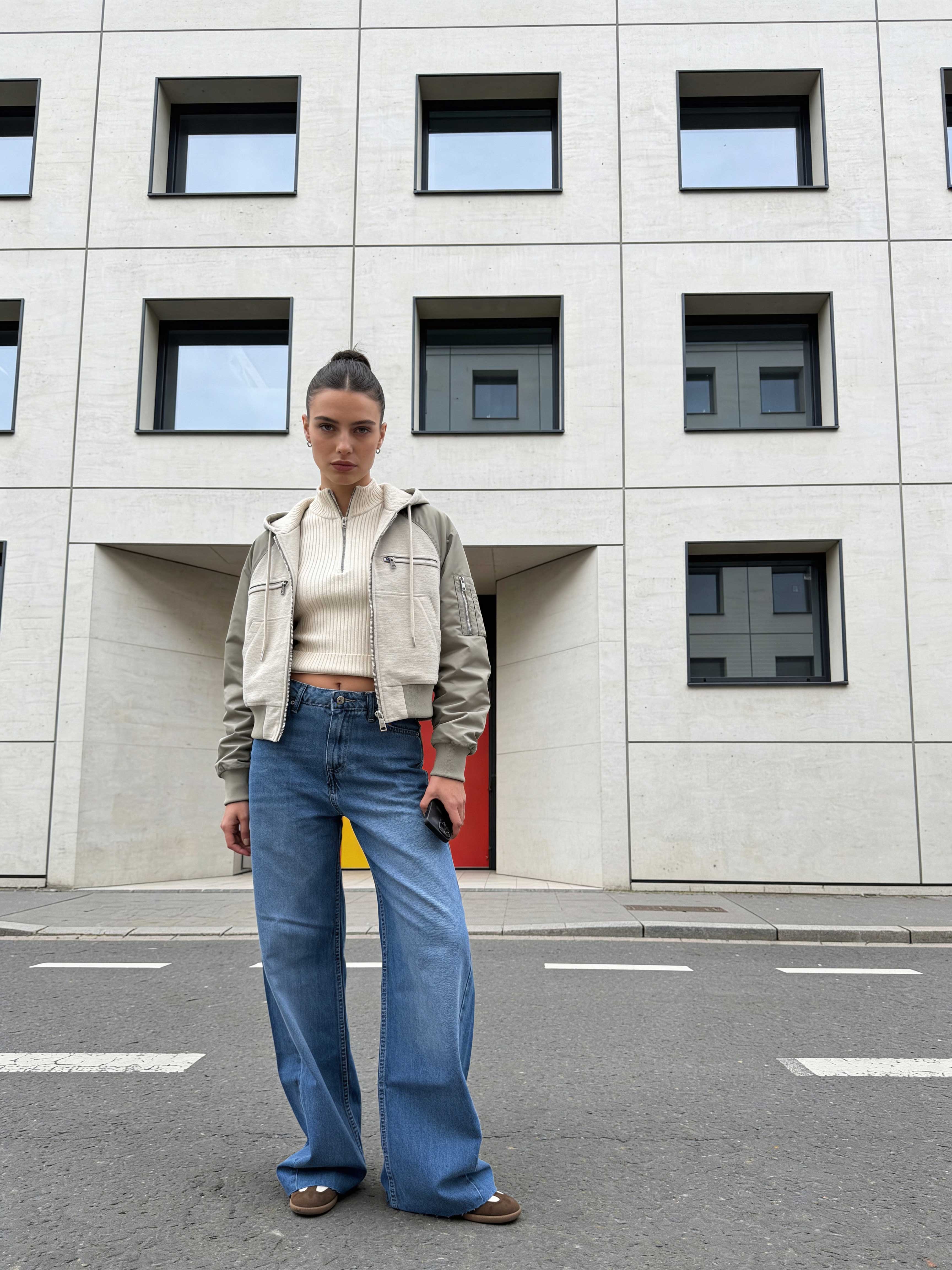 Super Baggy High-Waist â Marine Blue Jeans