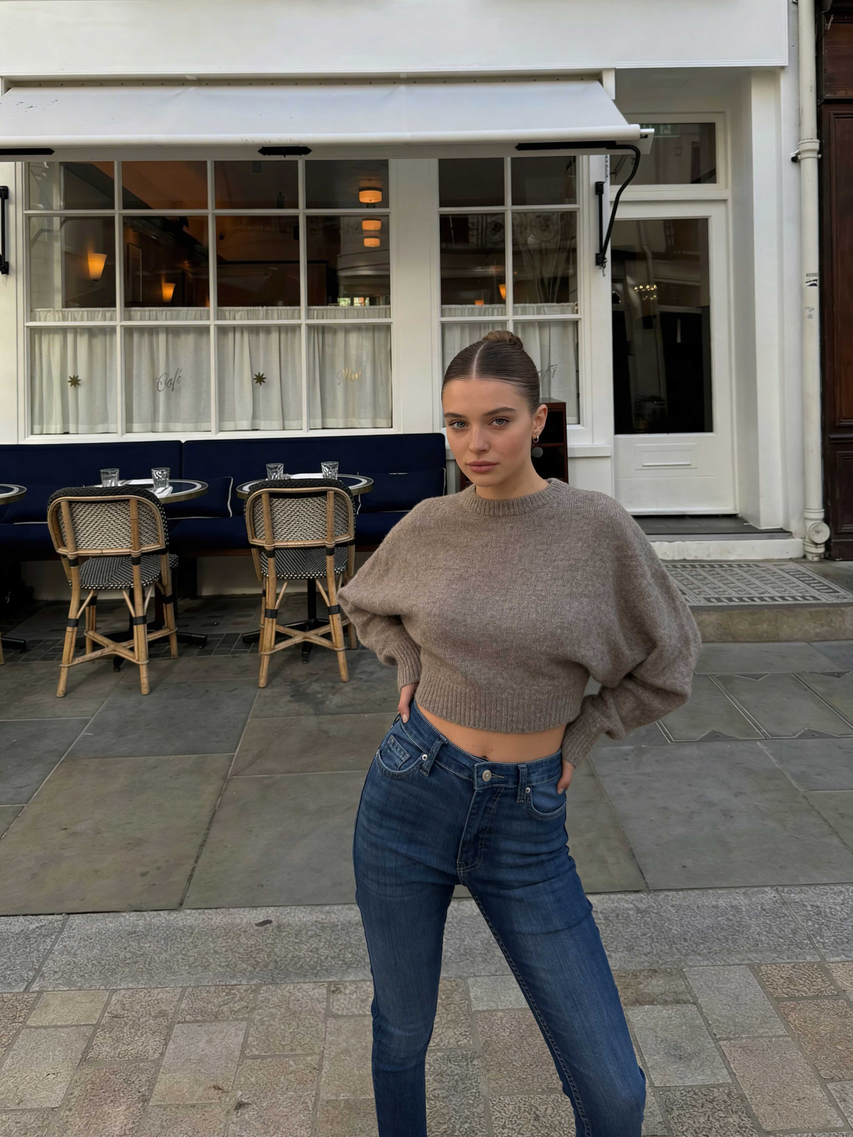 Skinny – High-Waist Ocean Blue jeans Skinny CIZARO - Cizaro Jeans