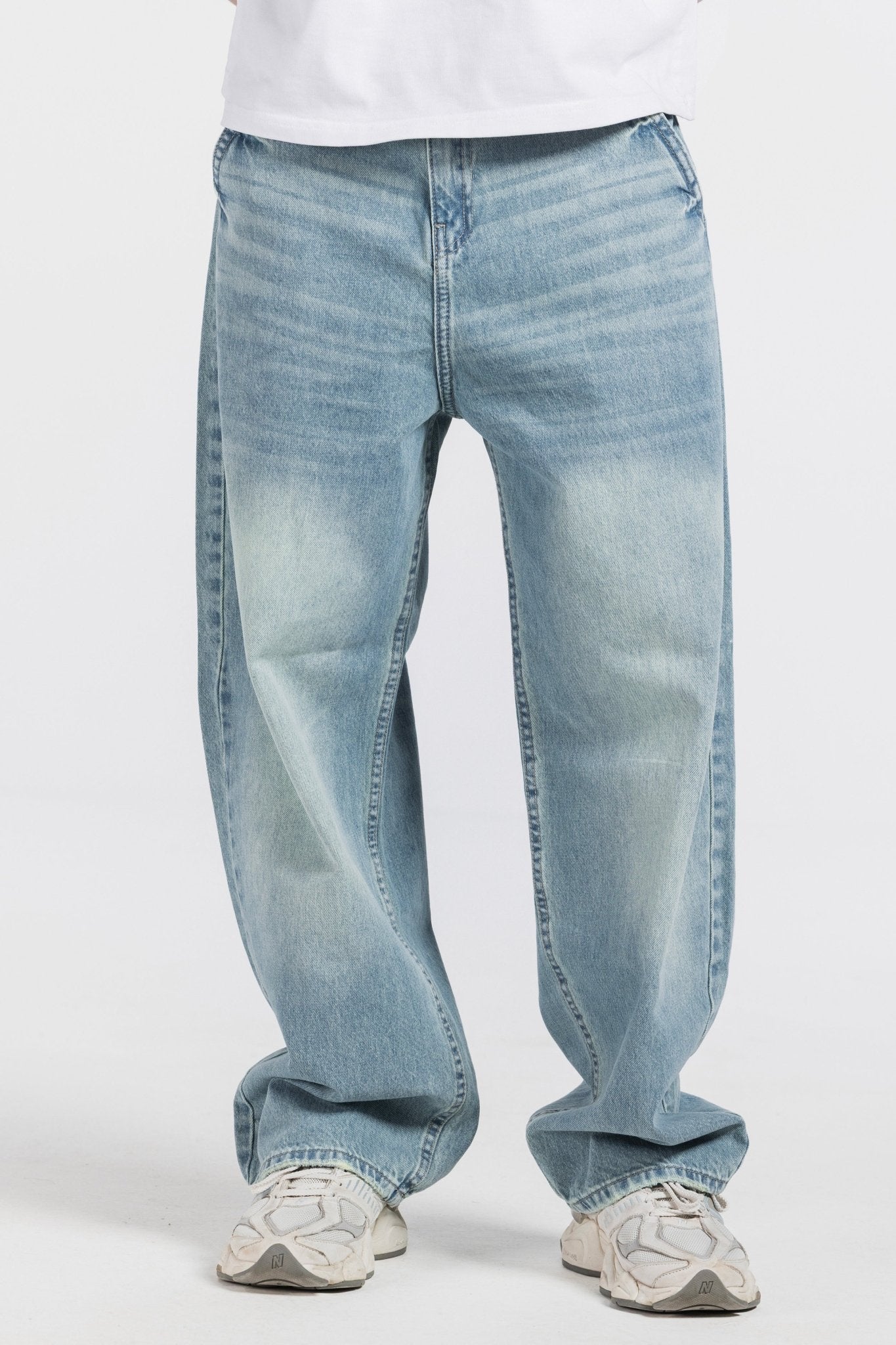 Skater – Light Acid Vintage Blue Jeans Skater CIZARO - Cizaro Jeans