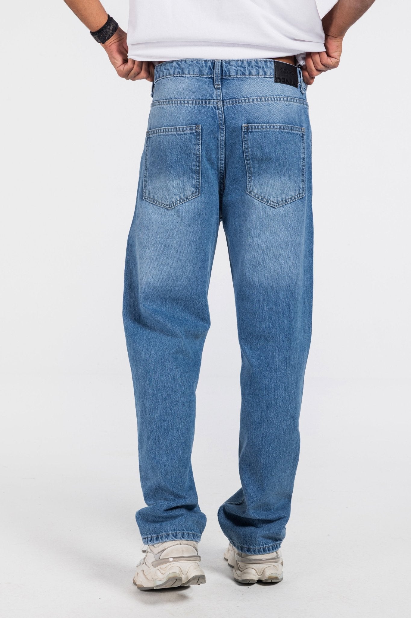 Straight – Marine Blue Jeans Straight-Man CIZARO - Cizaro Jeans