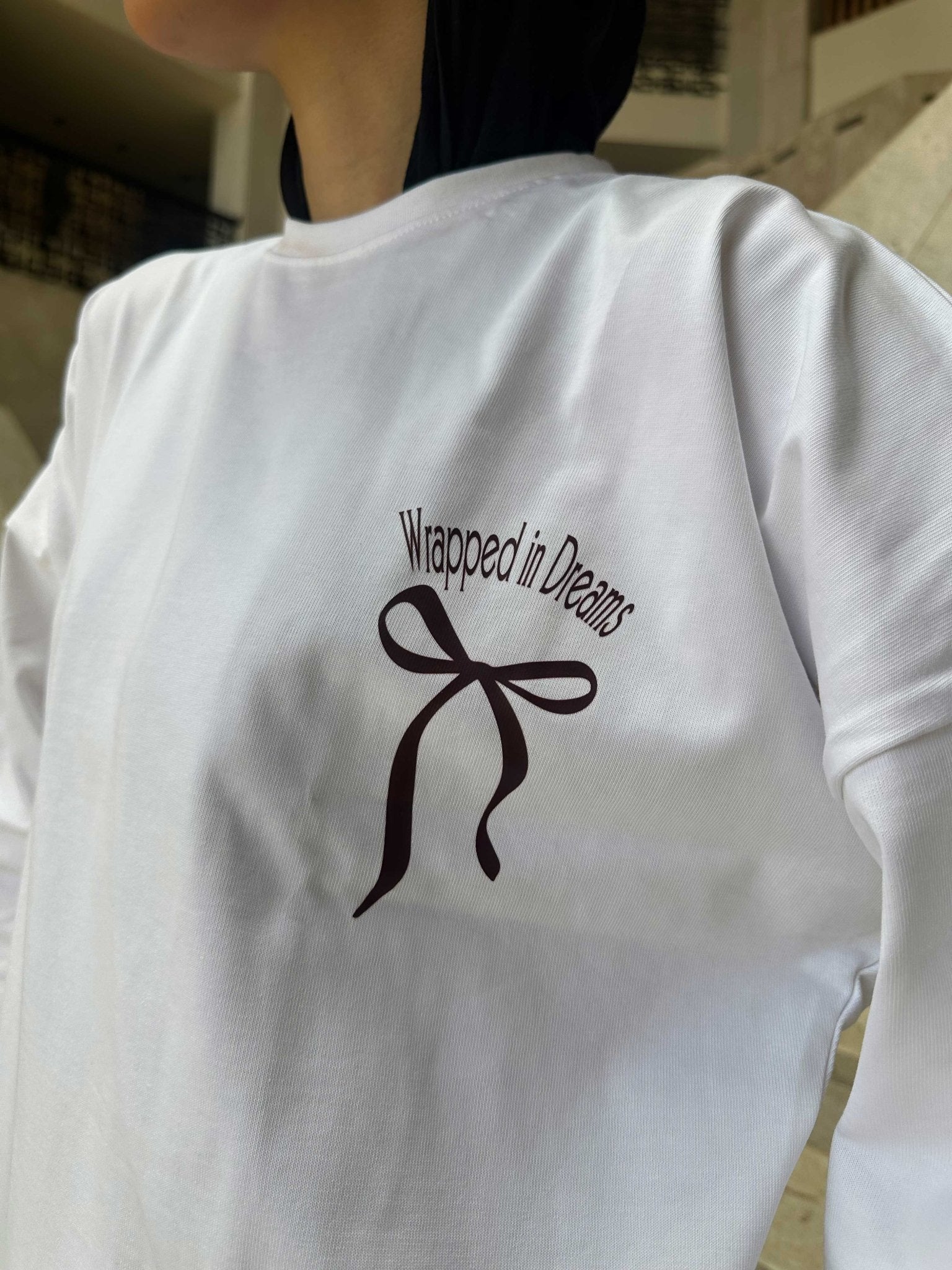 Oversized White Graphic T-Shirt T-Shirt CIZNEW - Cizaro Jeans
