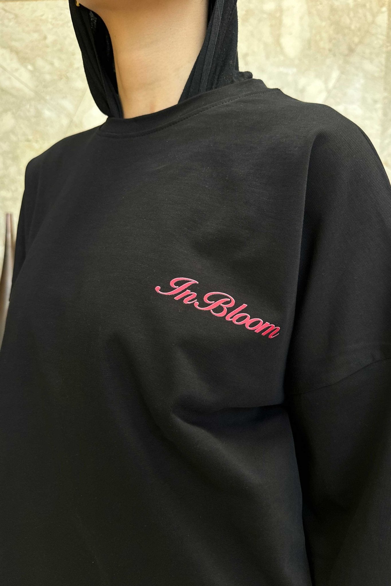 Oversized Black Graphic T-Shirt T-Shirt CIZNEW - Cizaro Jeans
