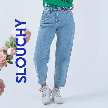 Slouchy fit jeans - Cizaro