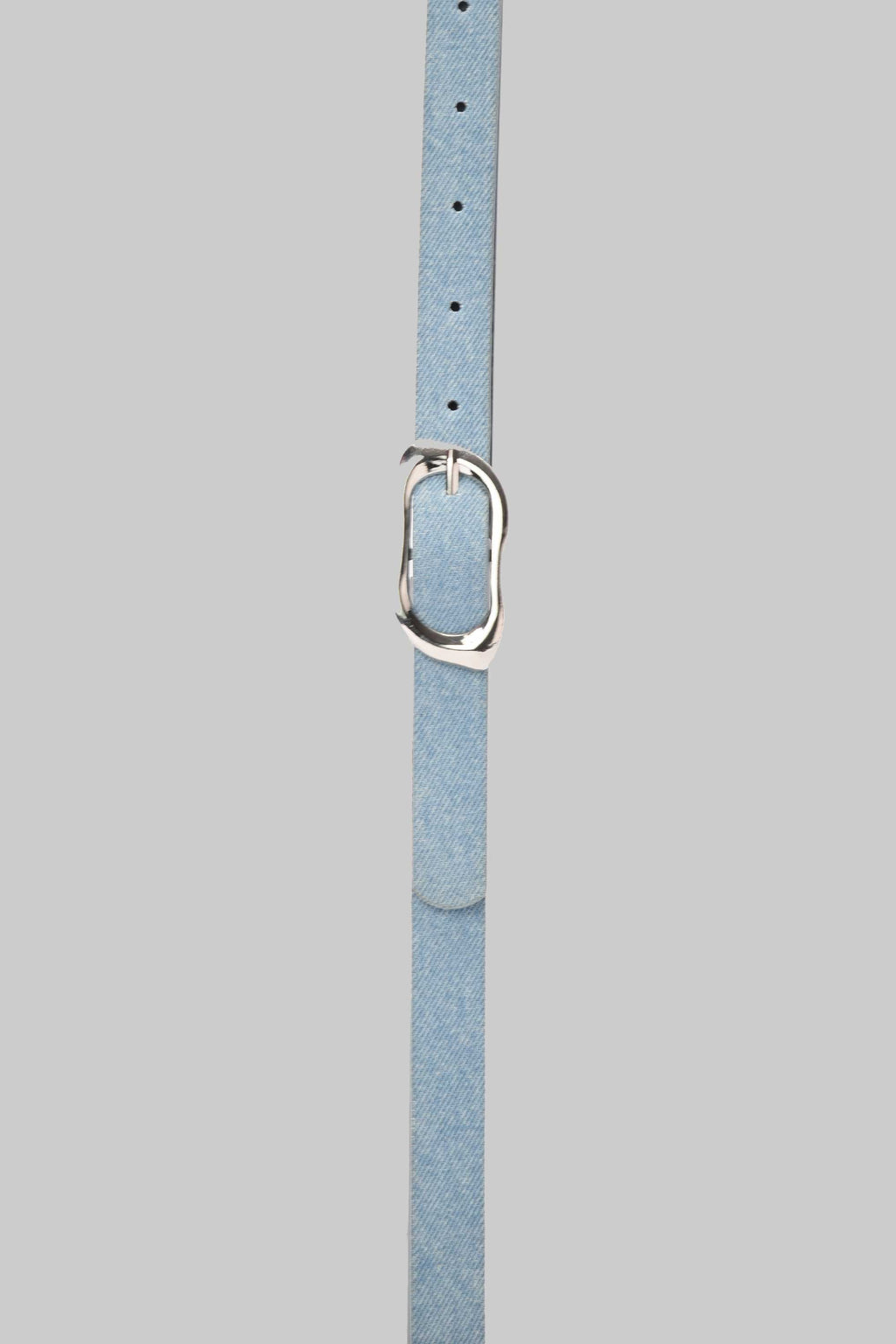 Ice Denim Organic Silver Buckle