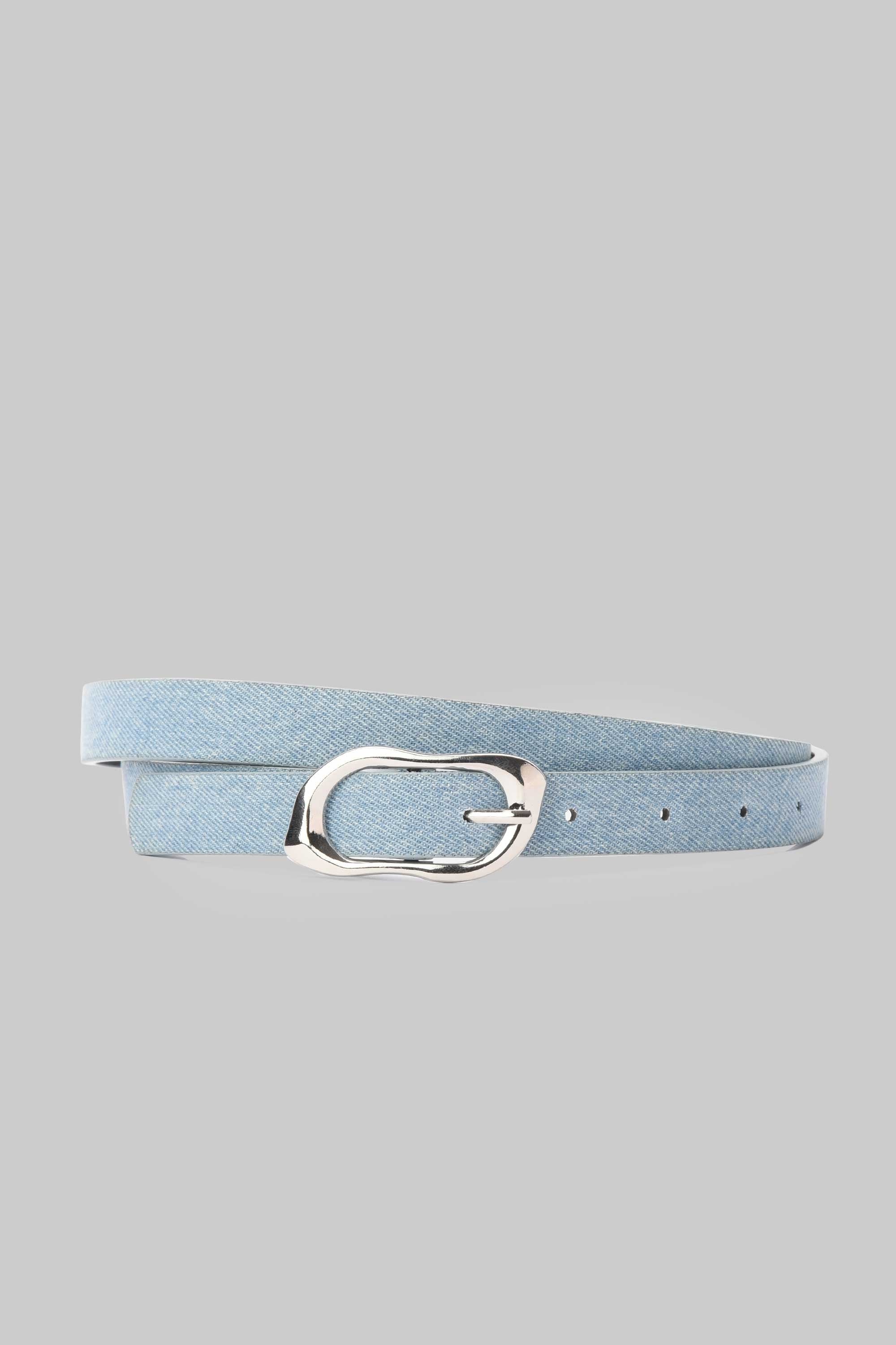 Ice Denim Organic Silver Buckle