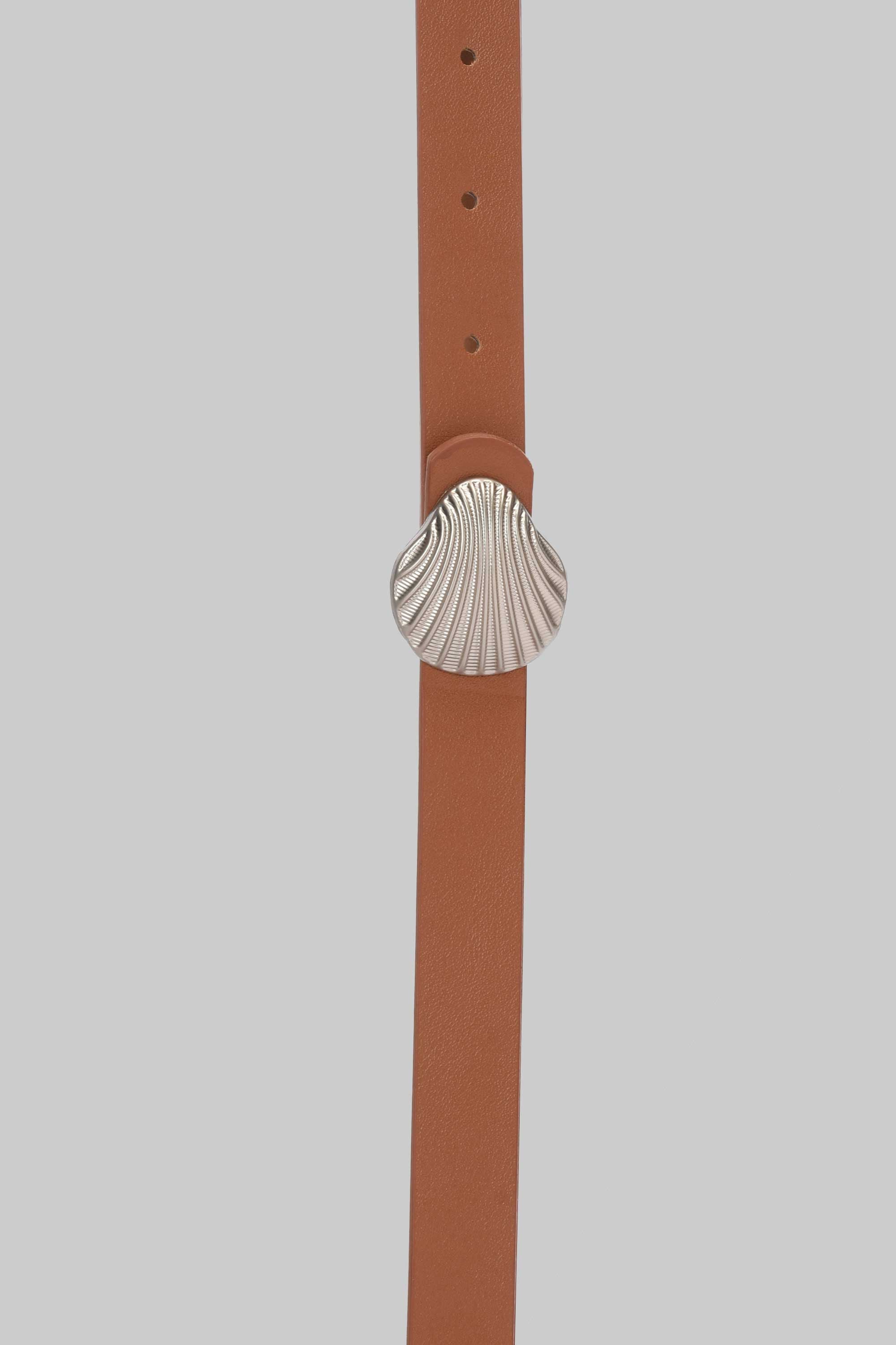 Honey Shell Buckle Belt belt CZBELT - Cizaro Jeans