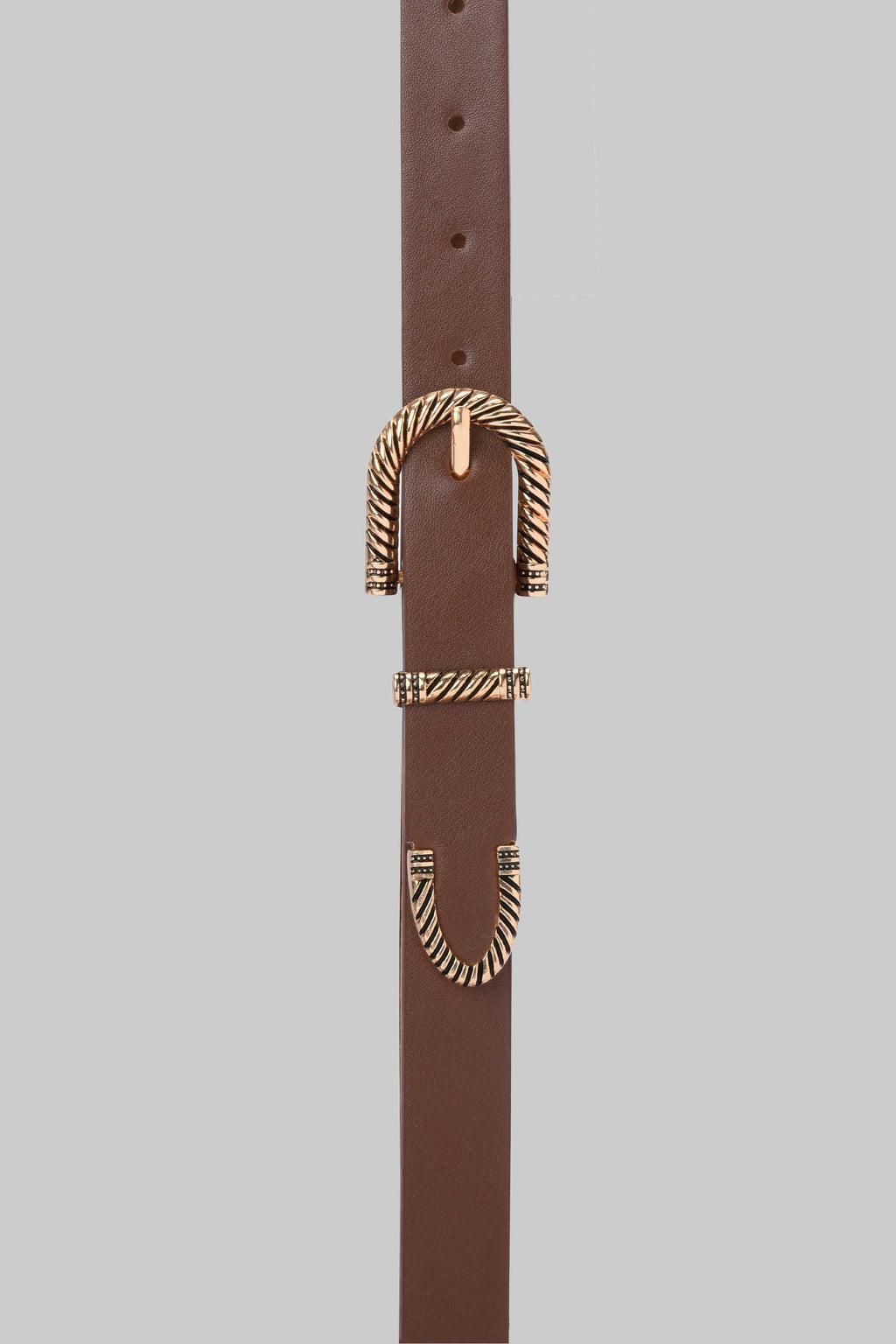 Honey Gold Western Buckle Belt