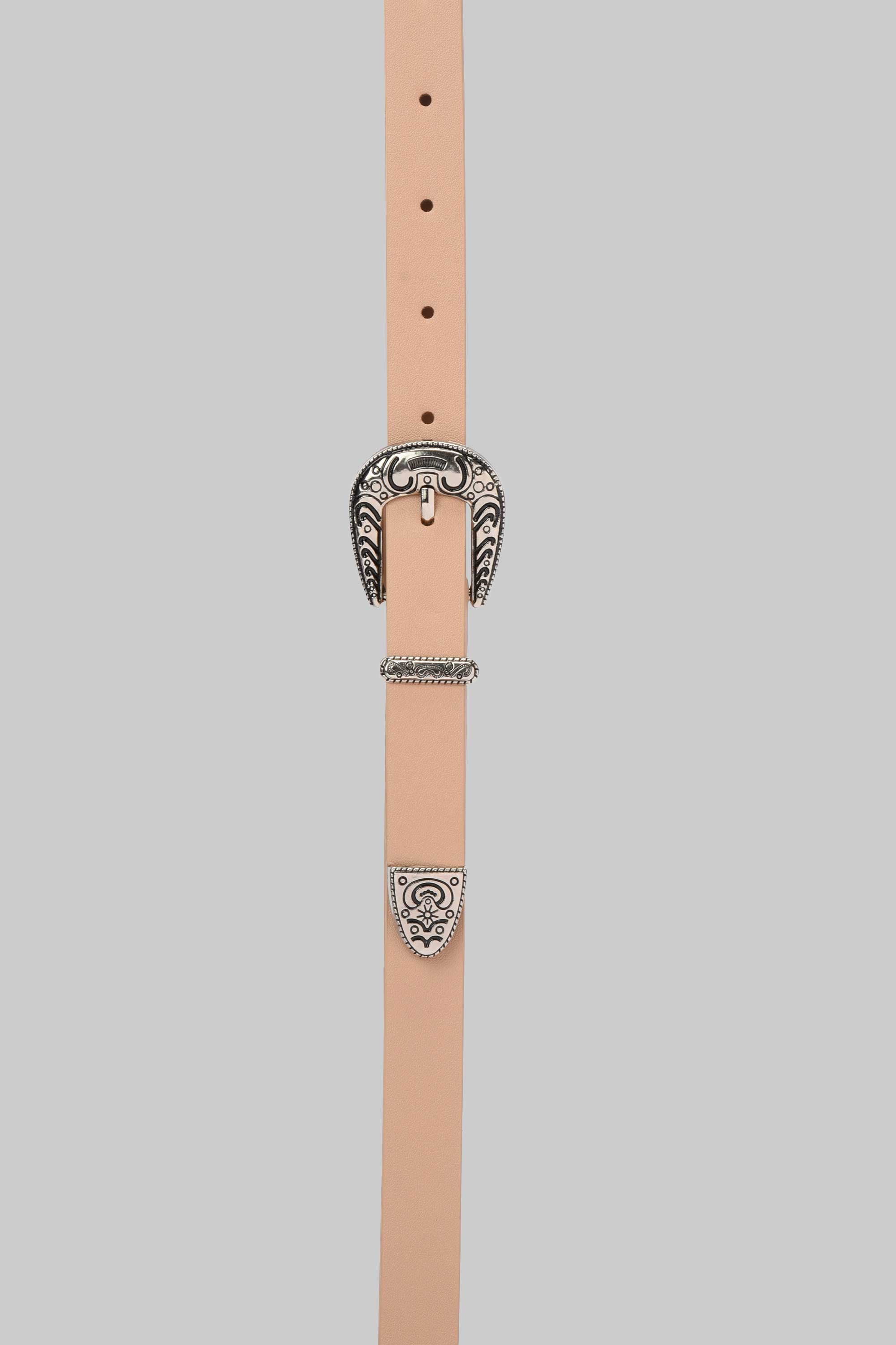 Black Vintage Western Buckle Belt belt CZBELT - Cizaro Jeans