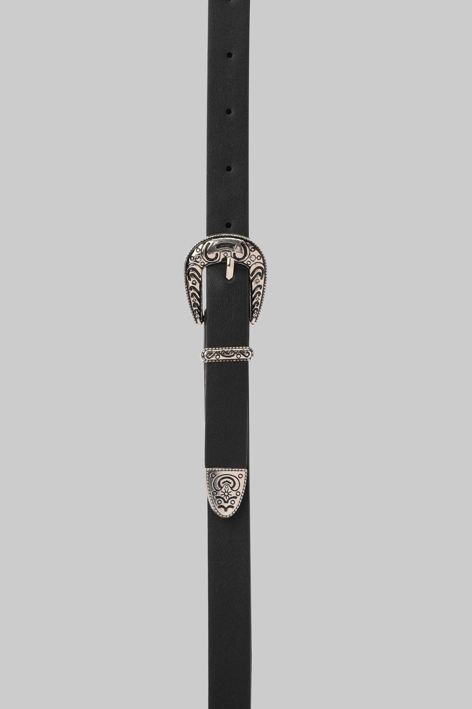 Western Slim Belt – Black