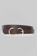 Chocolate Double Ring Belt