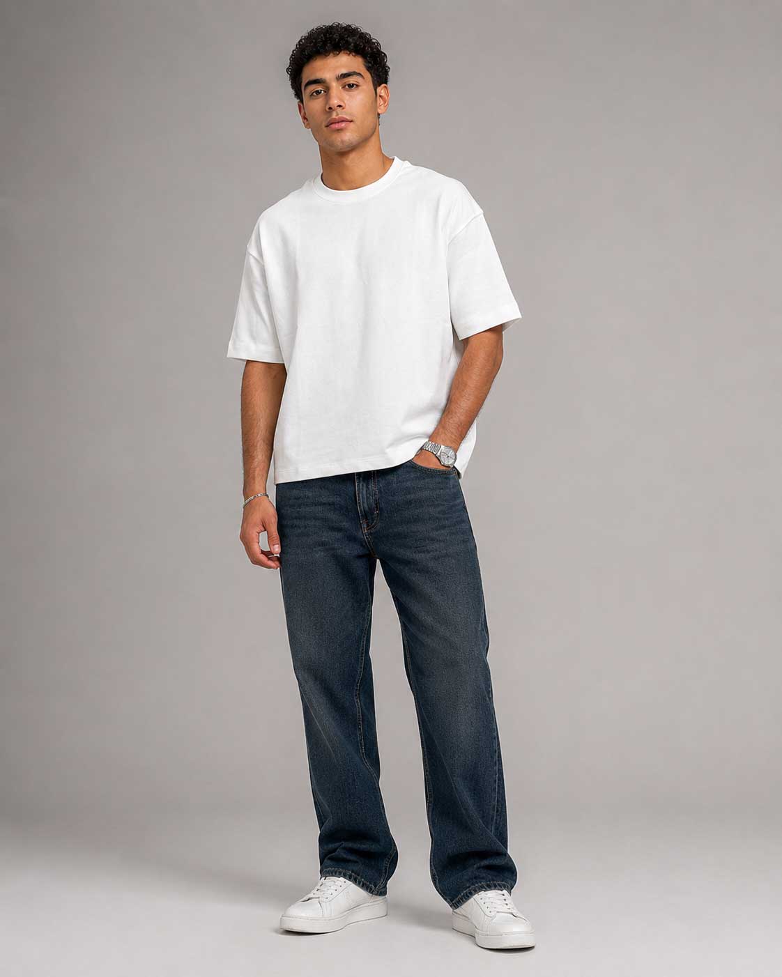 Relaxed Fit T-Shirt – White