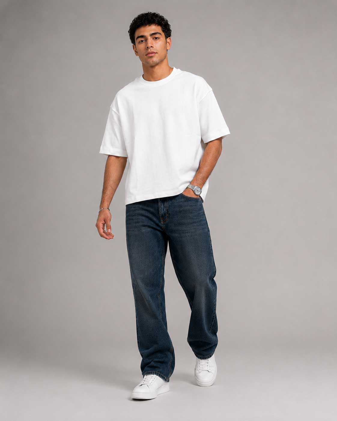 Relaxed Fit T-Shirt – White
