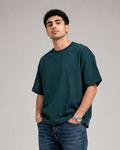 Relaxed Fit T-Shirt – Midnight Green