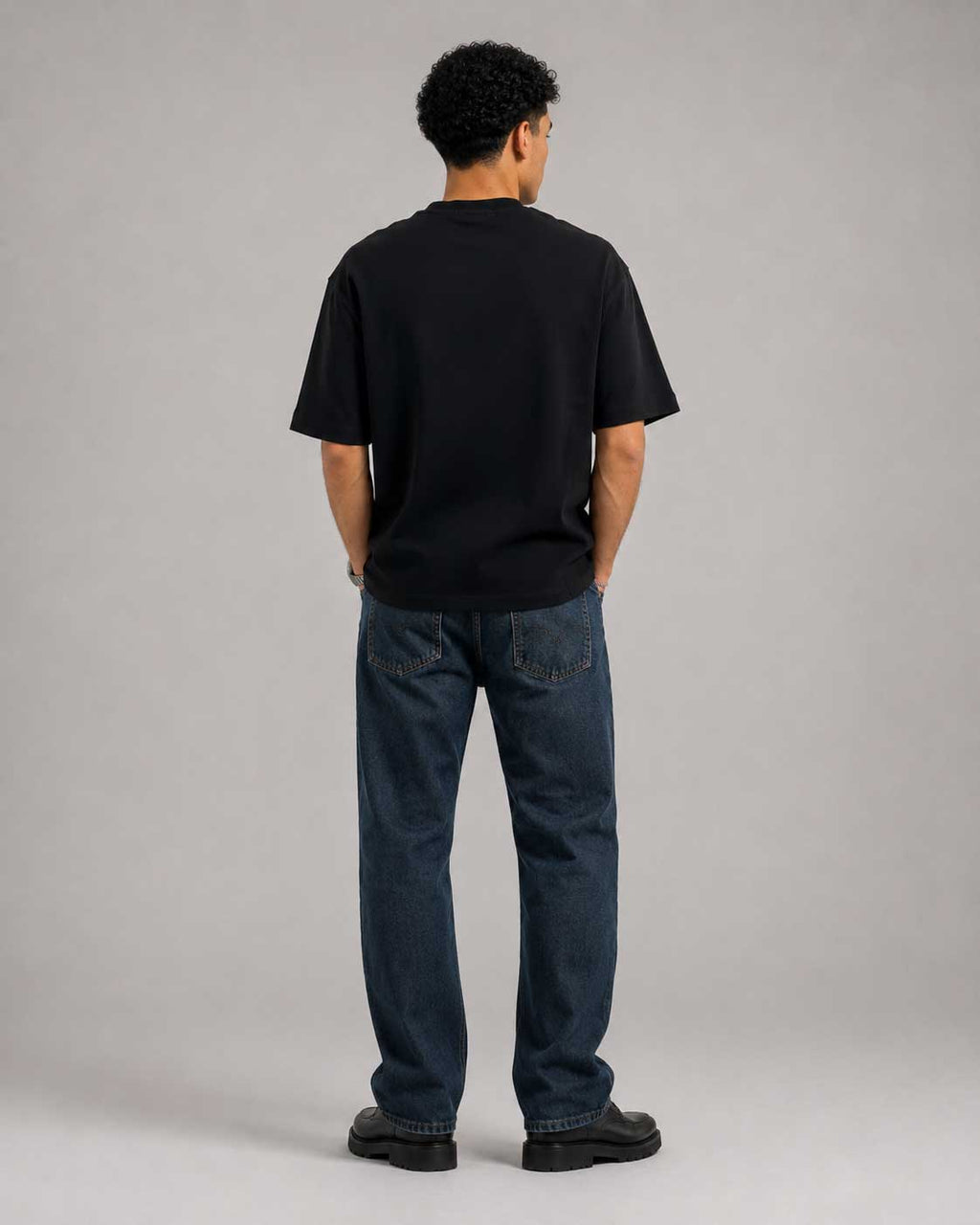 Relaxed Fit T-Shirt – Black