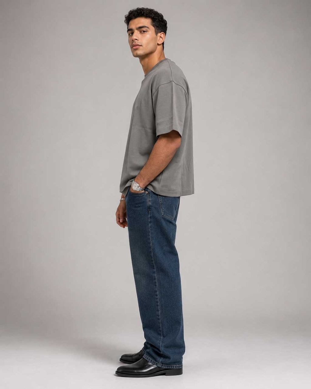 Relaxed Fit T-Shirt – Grey