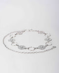 Silver Disc Chain Belt