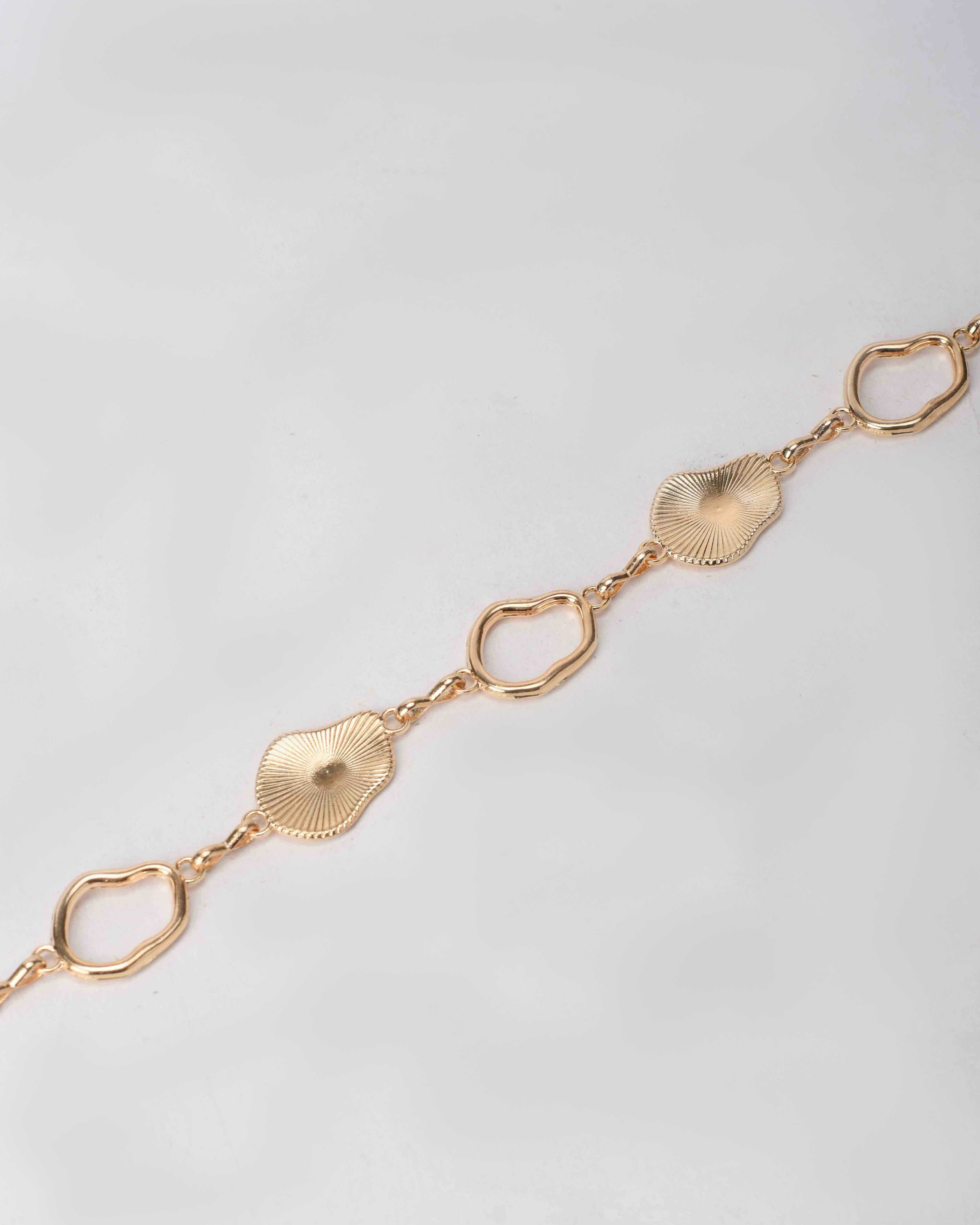 Gold Heart Chain Belt