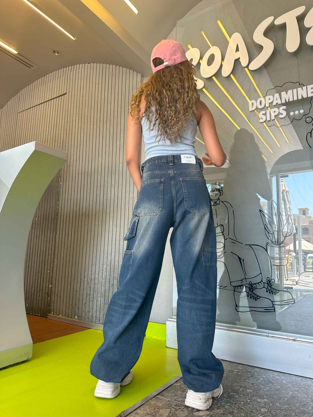 Carpenter - Mid Vintage Blue. Mom-Fit Cizaro - Cizaro Jeans