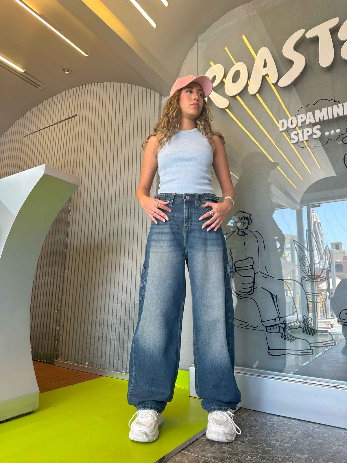 Carpenter - Mid Vintage Blue. Mom-Fit Cizaro - Cizaro Jeans