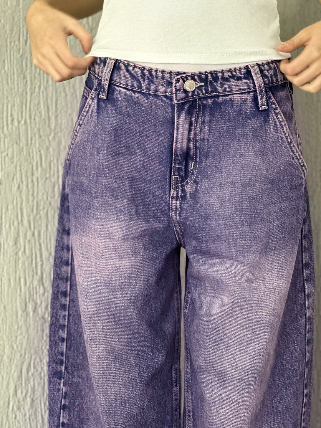 Skater - Vintage Pink Jeans. Skater CIZARO    - Cizaro Jeans