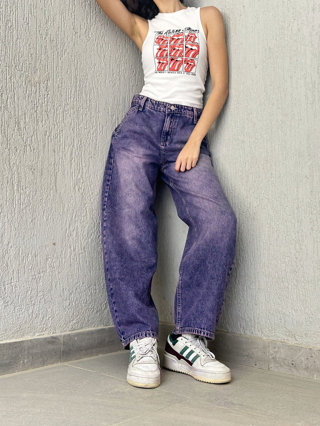 Skater - Vintage Pink Jeans. Skater CIZARO    - Cizaro Jeans