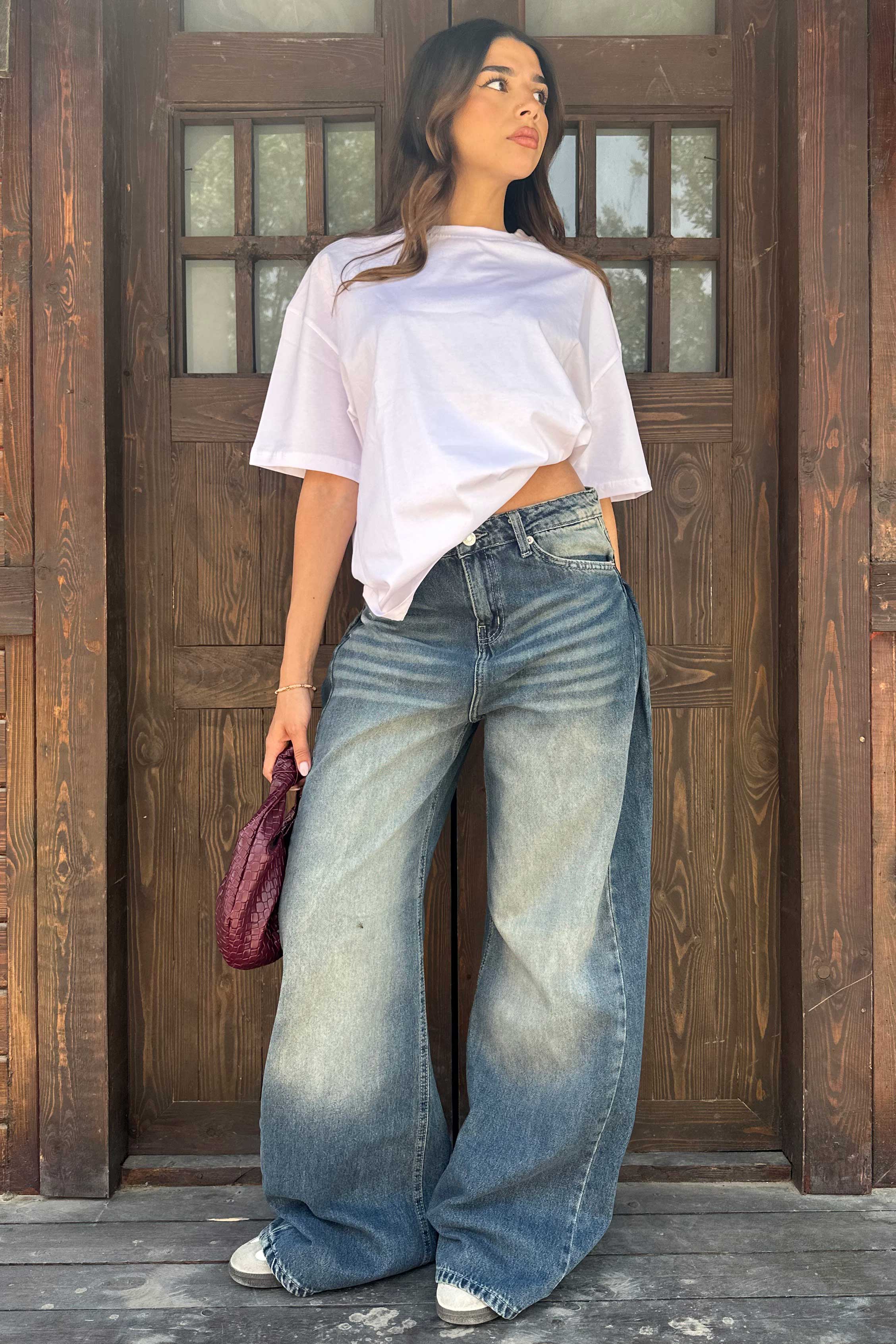 Super Baggy - Retro Blue Jeans Baggy CIZARO - Cizaro Jeans