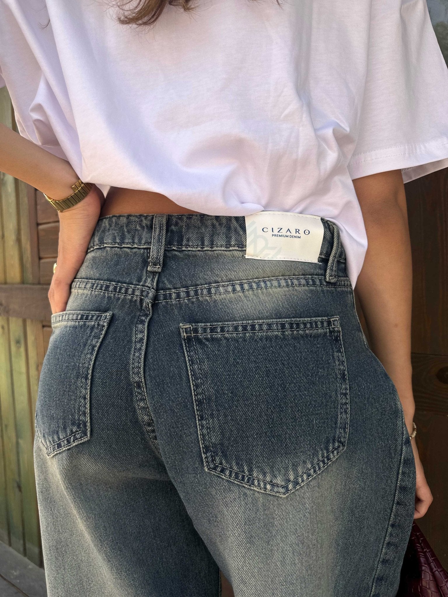 Super Baggy - Retro Blue Jeans Baggy CIZARO - Cizaro Jeans