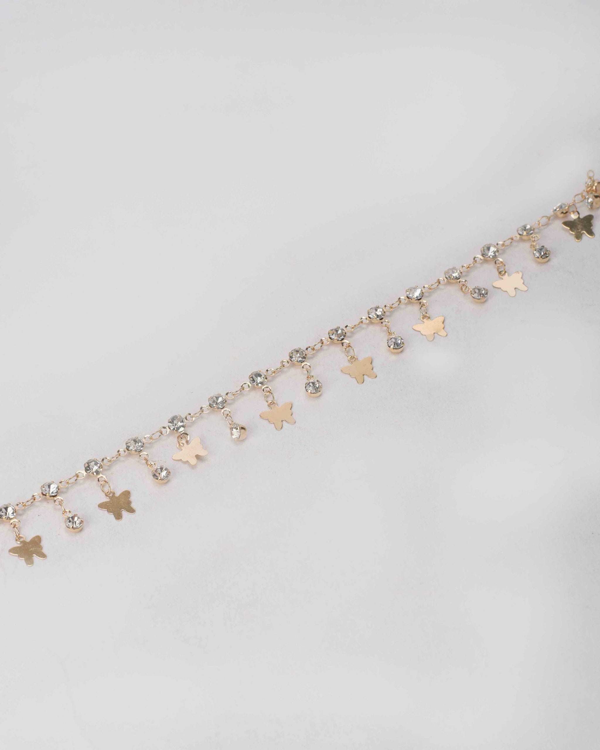 Gold Charm Chain Belt Belt CZBELT - Cizaro Jeans