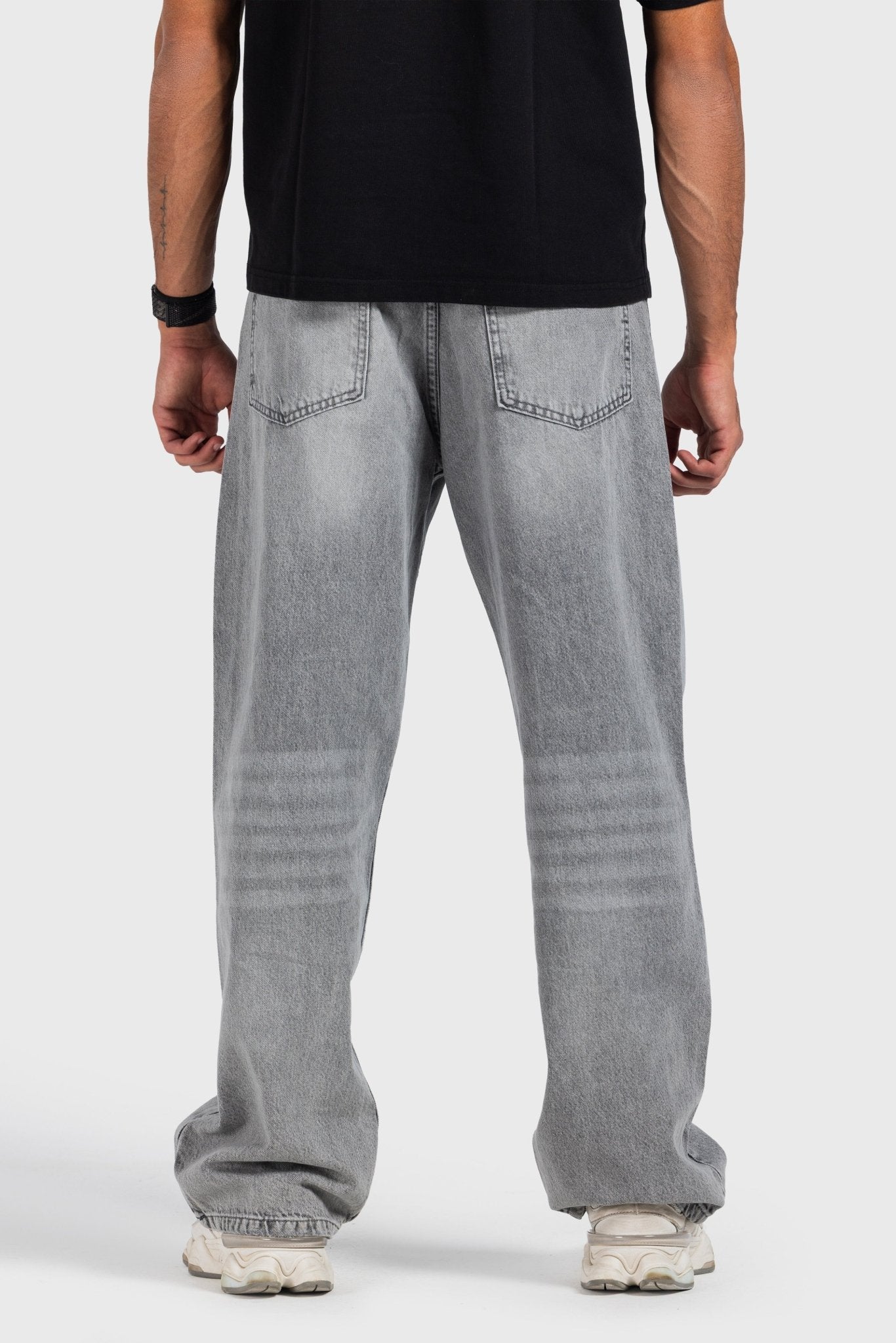 Baggy – Light Grey Jeans Baggy-Man CIZARO - Cizaro Jeans