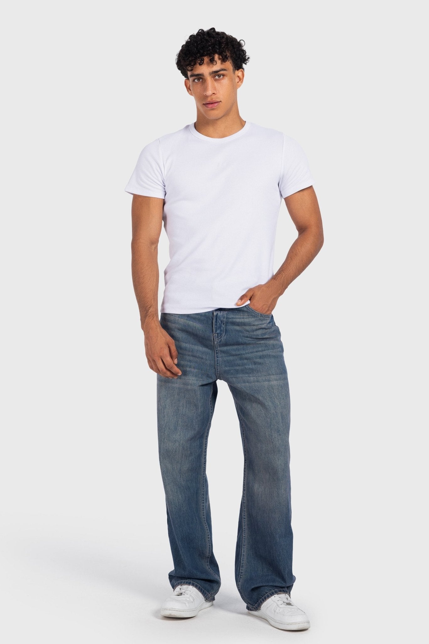 Baggy – Vintage Blue Jeans baggy CIZARO - Cizaro Jeans