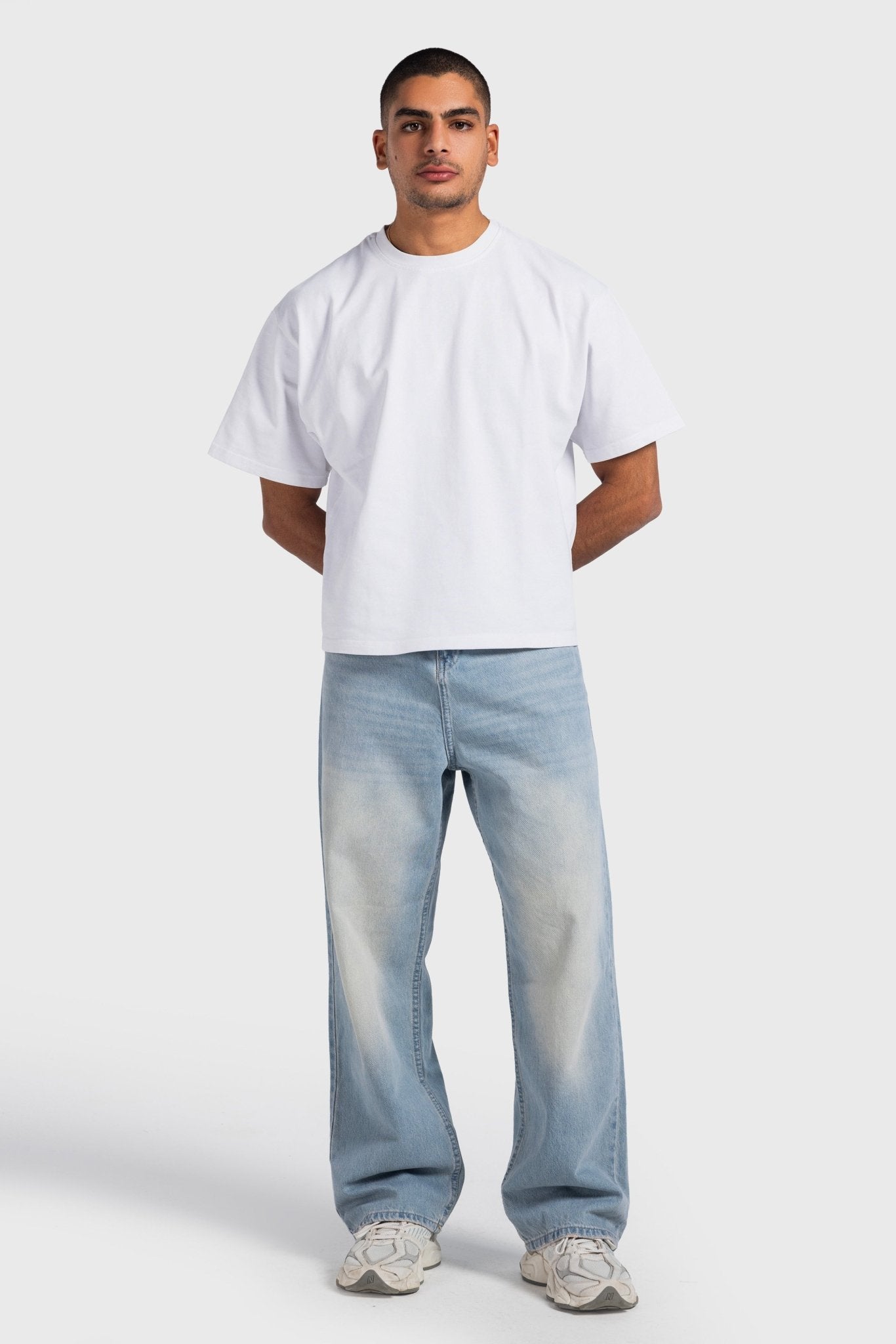 Baggy –Light Acid Vintage Blue Jeans baggy CIZARO - Cizaro Jeans