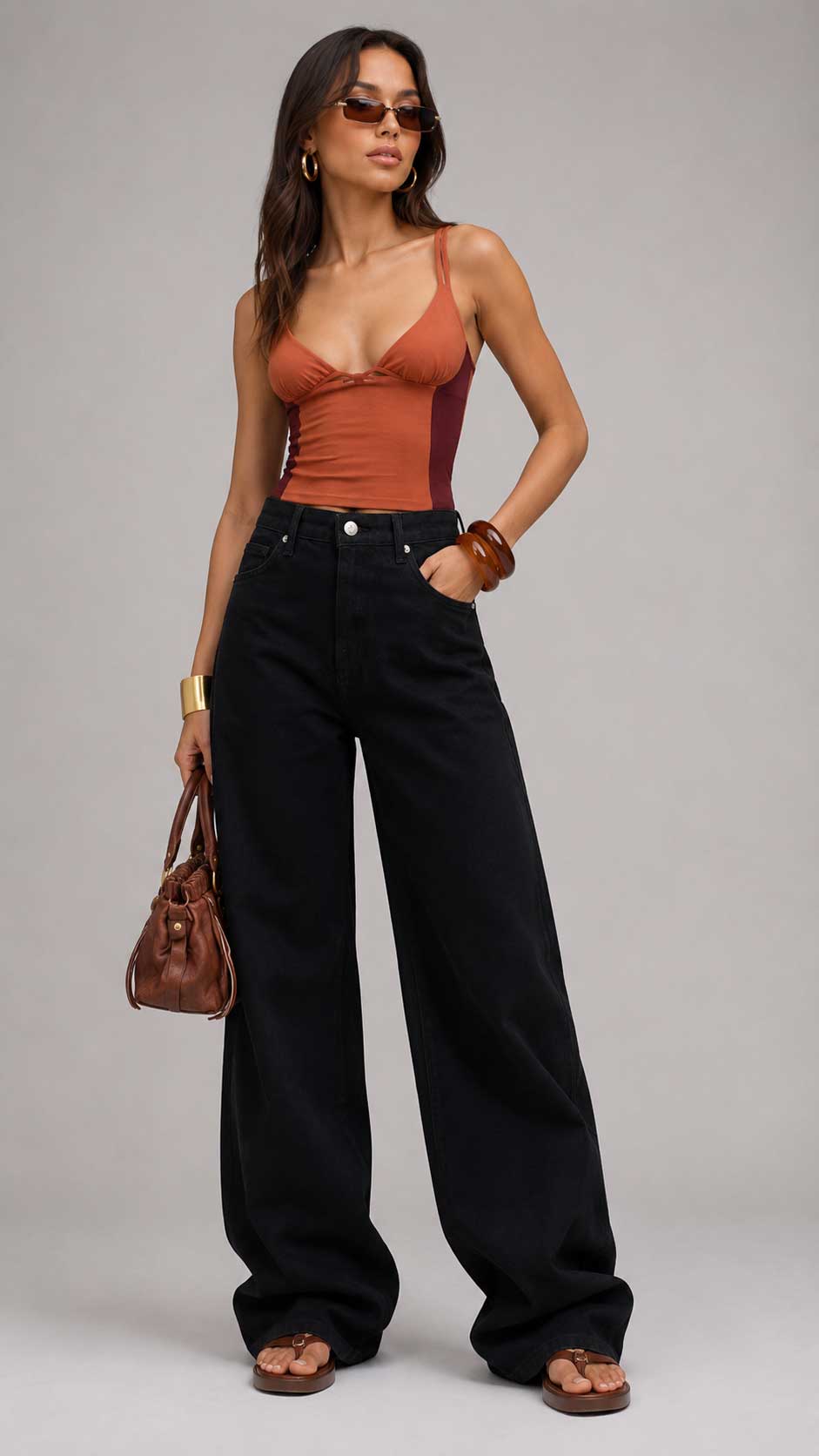 Baggy High Waist – Black Jeans