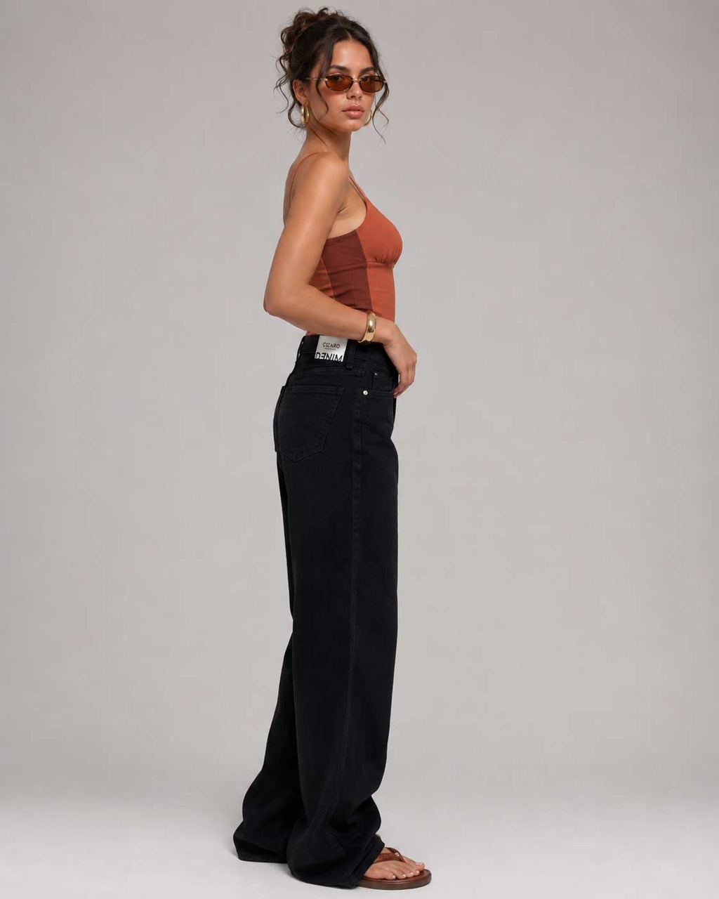Baggy High Waist – Black Jeans