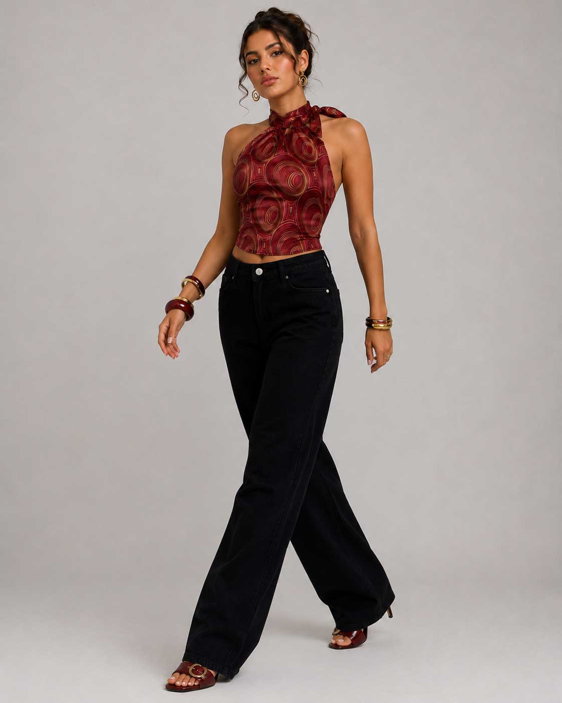 Baggy High Waist – Black Jeans